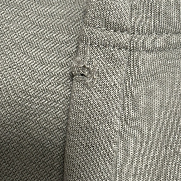 Men's Eddie Bauer XL Jogger Athletic Olive Green Side Zipper 4 Pockets Lounge - Picture 11 of 12